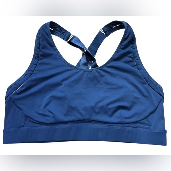 Fabletics Belle High-Impact Sports Bra navy blue Size 4X - Picture 10 of 16